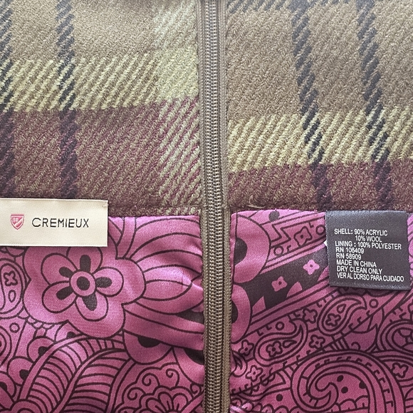 Daniel Cremieux Plaid Mini Skirt  12 - Picture 6 of 6